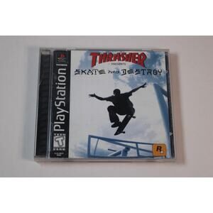 Thrasher Skate and Destroy (Sony PlayStation PS1, 1999) Complete, tested